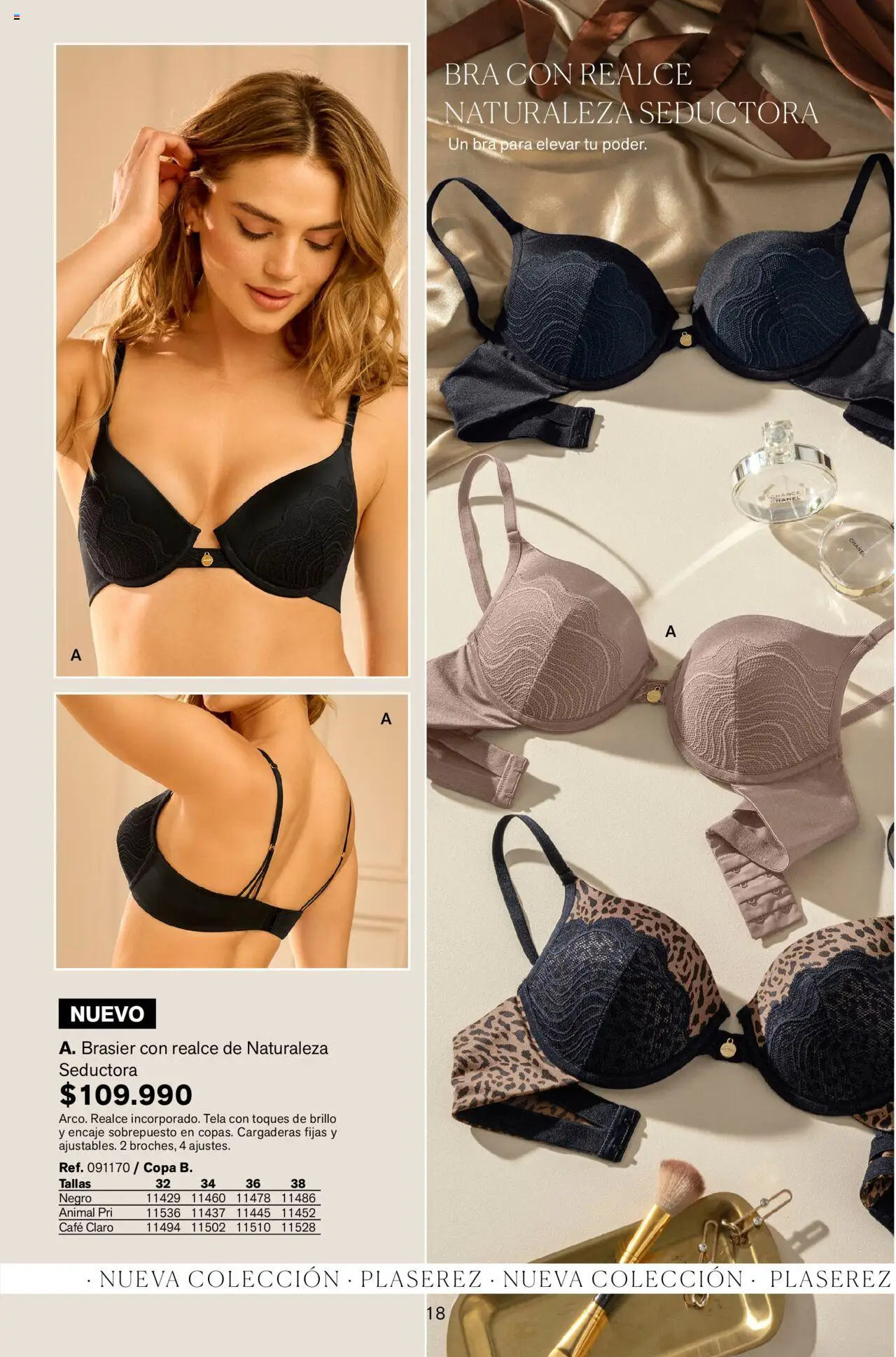 Leonisa revista - valida desde el 12.09.2025 | Página: 18 | Productos: Brasier, Brillo, Café
