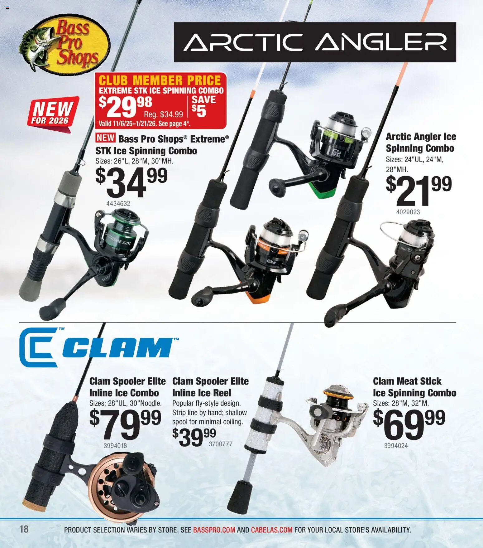 Cabela's Ice Fishing 25 - valid from 01.11.2025 | Page: 18