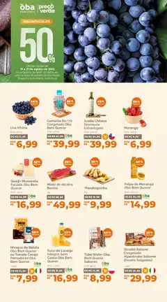 Oba Hortifruti - Ofertas da semana - Pré-Visualização do folheto da loja Oba Hortifruti, válido de 19.08.2025