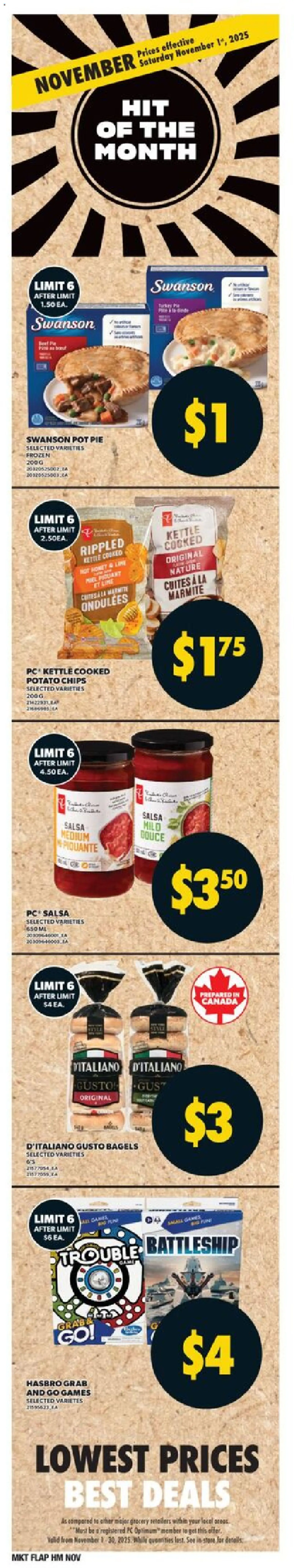 Valu Mart flyer valid from 30.10.2025 | Page: 5 | Products: Chips, PC, Kettle