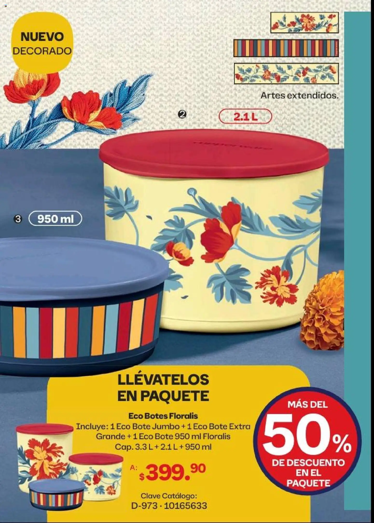 Nuevas ofertas de Tupperware válidas en toda la República Mexicana desde el 20.04.2026. ¡Encuentra las mejores ofertas en Tupperware catálogo! | Página: 13