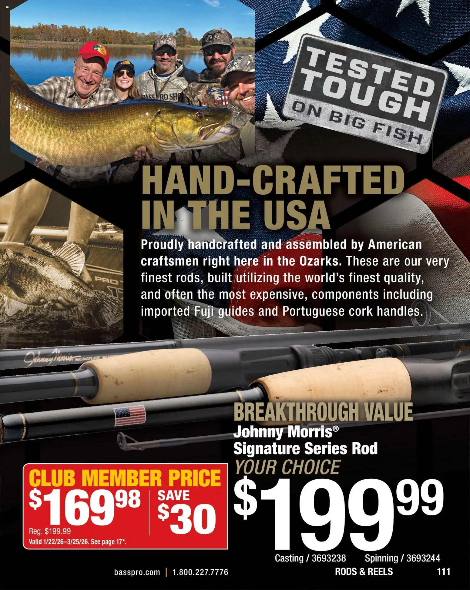 Cabela's Spring Fishing Master 26 - valid from 22.01.2026 | Page: 111