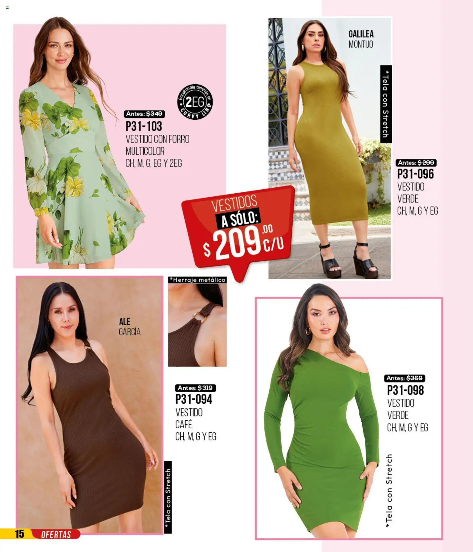 Nuevas ofertas de Cklass válidas en toda la República Mexicana desde el 12.01.2026. ¡Encuentra las mejores ofertas en Cklass catálogo Mega Ofertas Calzado! | Página: 325 | Productos: Café, Vestido