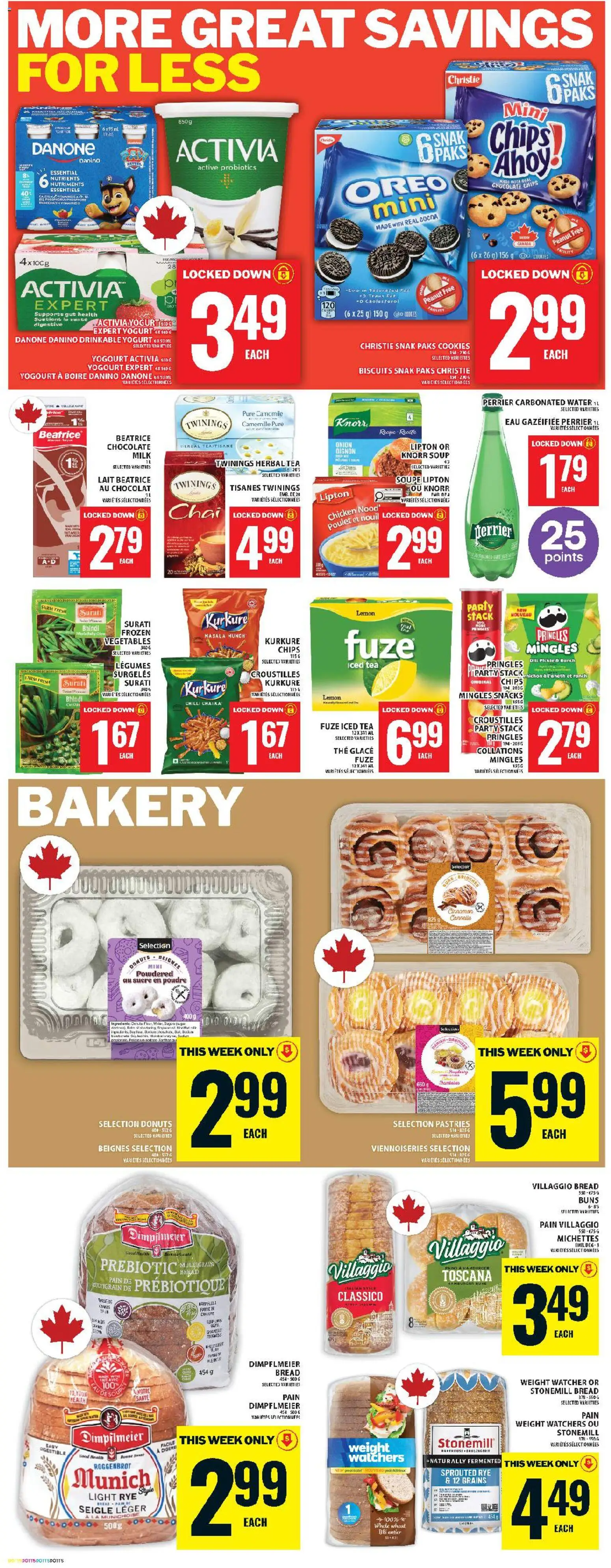 Food Basics flyer valid from 01.01.2026 | Page: 6 | Products: Tea, Cookies, Milk, Chicken