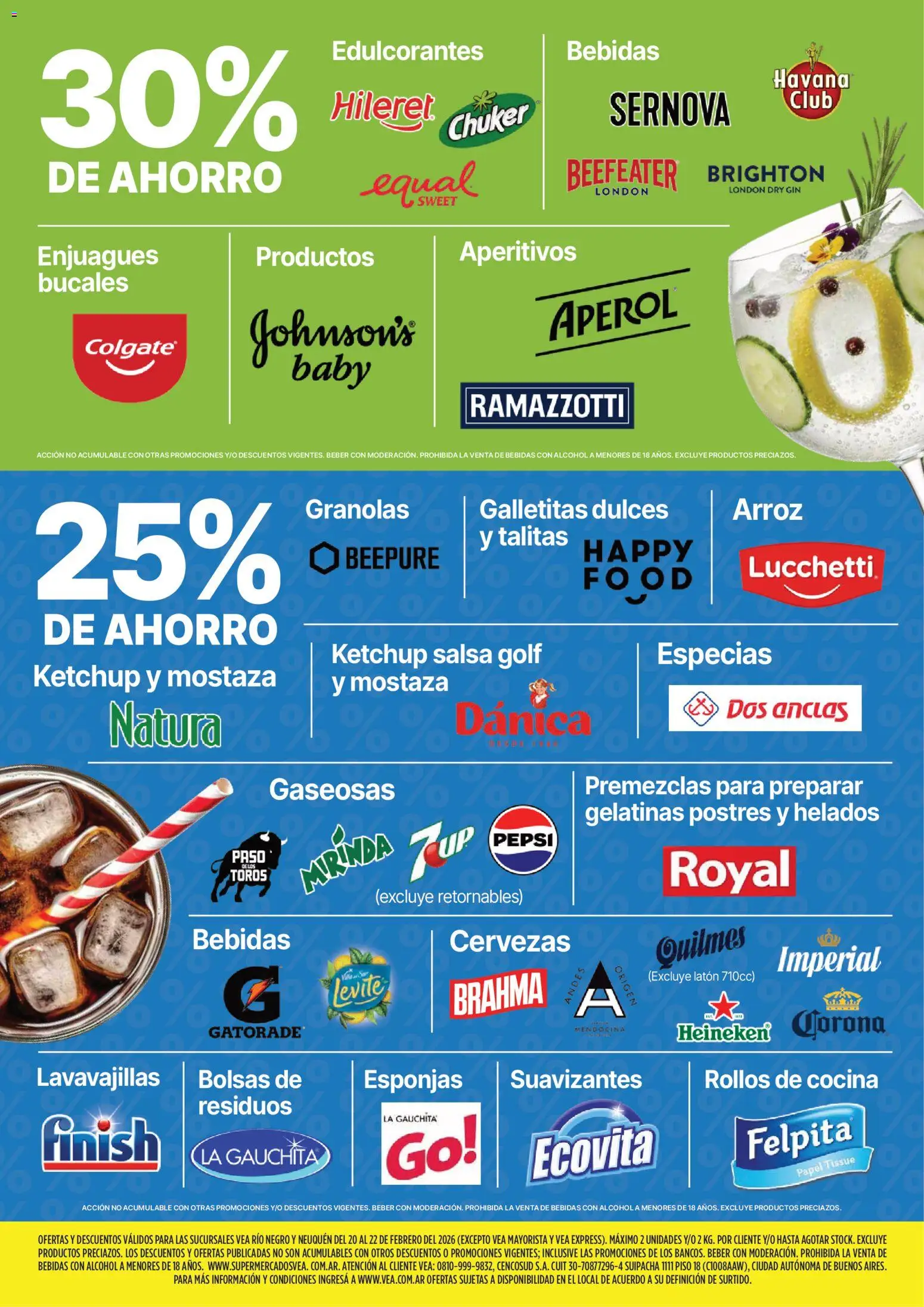 Vea - Ofertas fin de semana Patagonia │ válido desde el 20.02.2026 | Página: 4 | Productos: Cocina, Ketchup, Mostaza, Arroz