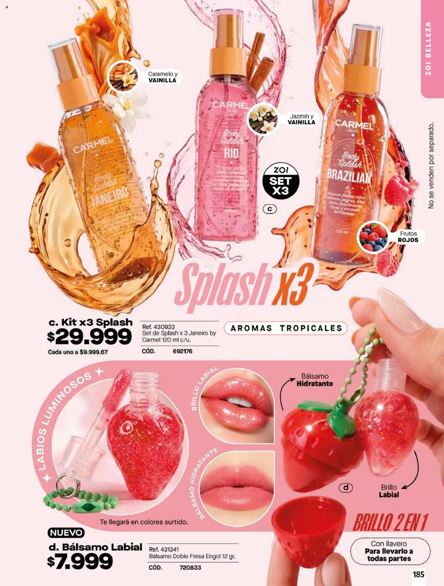 Pacifika revista - valida desde el 15.05.2026 | Página: 185 | Productos: Fresa, Bálsamo, Body, Brillo