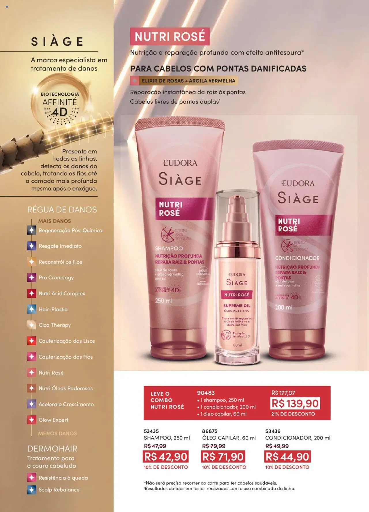 Eudora Folheto - válido de 07.10.2025 | Página: 4 | Produtos: Argila, Condicionador, Régua, Óleo