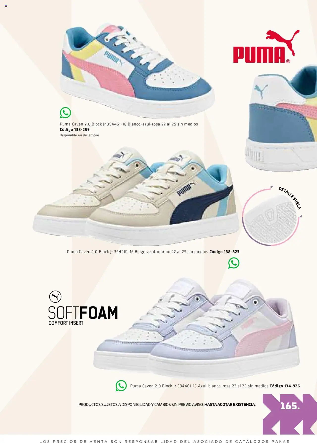 Nuevas ofertas de SC Pakar válidas en toda la República Mexicana desde el 29.08.2025. ¡Encuentra las mejores ofertas en SC Pakar - Catálogo Otoño Women! | Página: 165