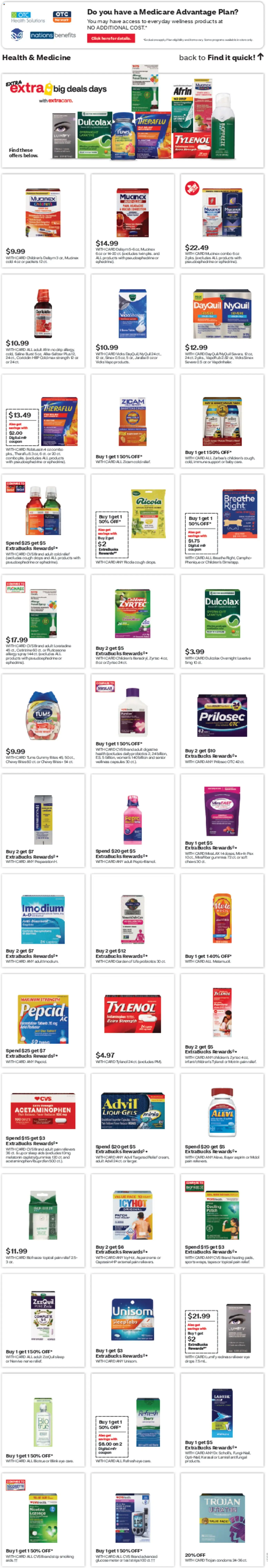 CVS Pharmacy Weekly Ad - CT - valid from 18.01.2026 | Page: 6 | Products: Melatonin, Glucose, Clip, Tablet