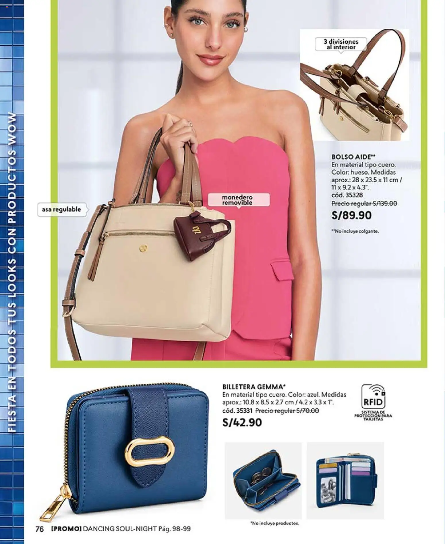 Catálogo CyZone válido desde 31.01.2026 | Página: 76 | Productos: Bolso, Billetera