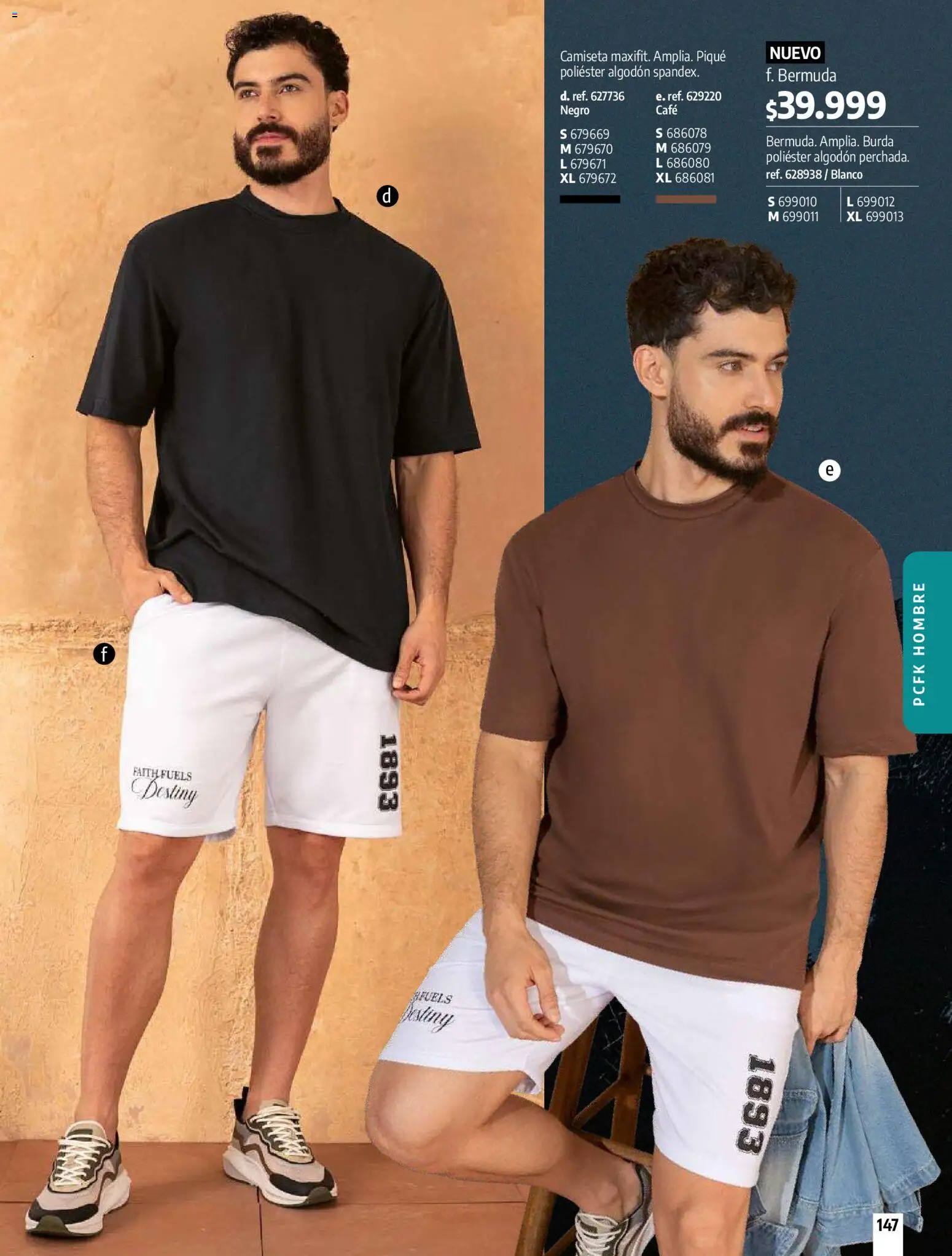 Pacifika revista - valida desde el 01.02.2026 | Página: 147 | Productos: Algodón, Bermuda, Camiseta, Café