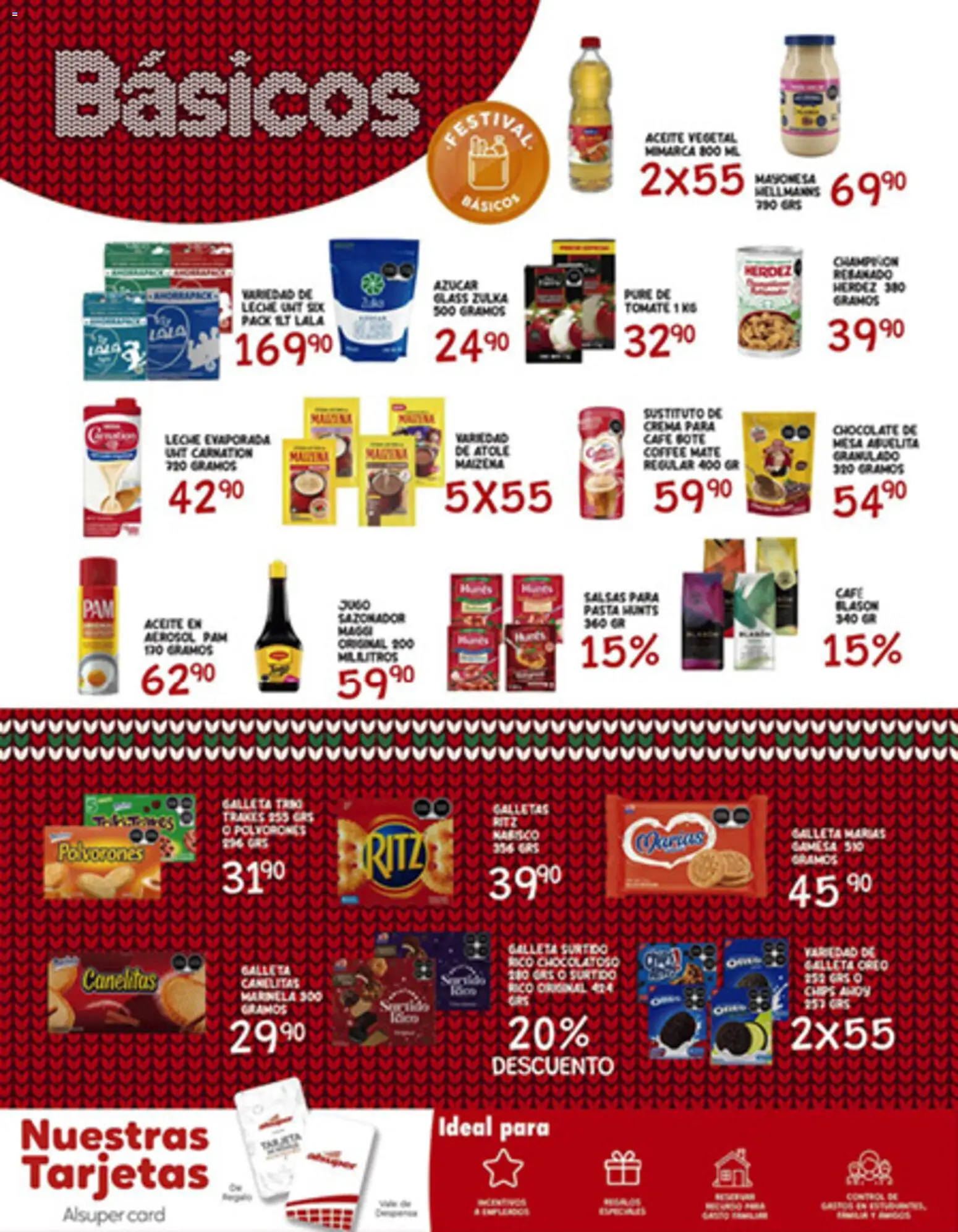 Nuevas ofertas de Alsuper válidas en toda la República Mexicana desde el 05.12.2025. ¡Encuentra las mejores ofertas en Alsuper folleto Chihuahua Capital! | Página: 6 | Productos: Sal, Jugo, Pure de Tomate, Mate