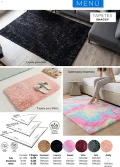 Vista previa de Colchas Concord catálogo, nuevo folleto de la tienda, válido en México a partir del 01.05.2026 | Página: 208 | Productos: Vino, Baño, Tapete