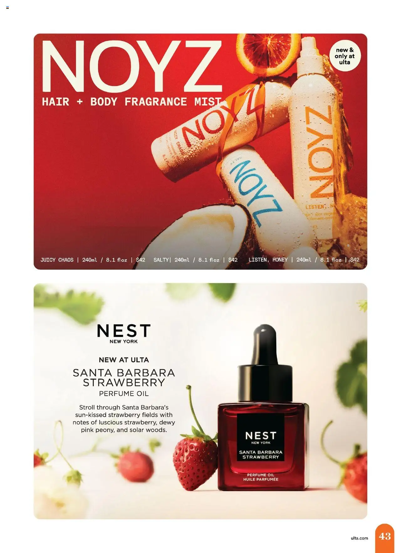 Ulta Beauty Weekly Ad - valid from 29.06.2025 | Page: 43 | Products: Perfume, Fragrance, Oil