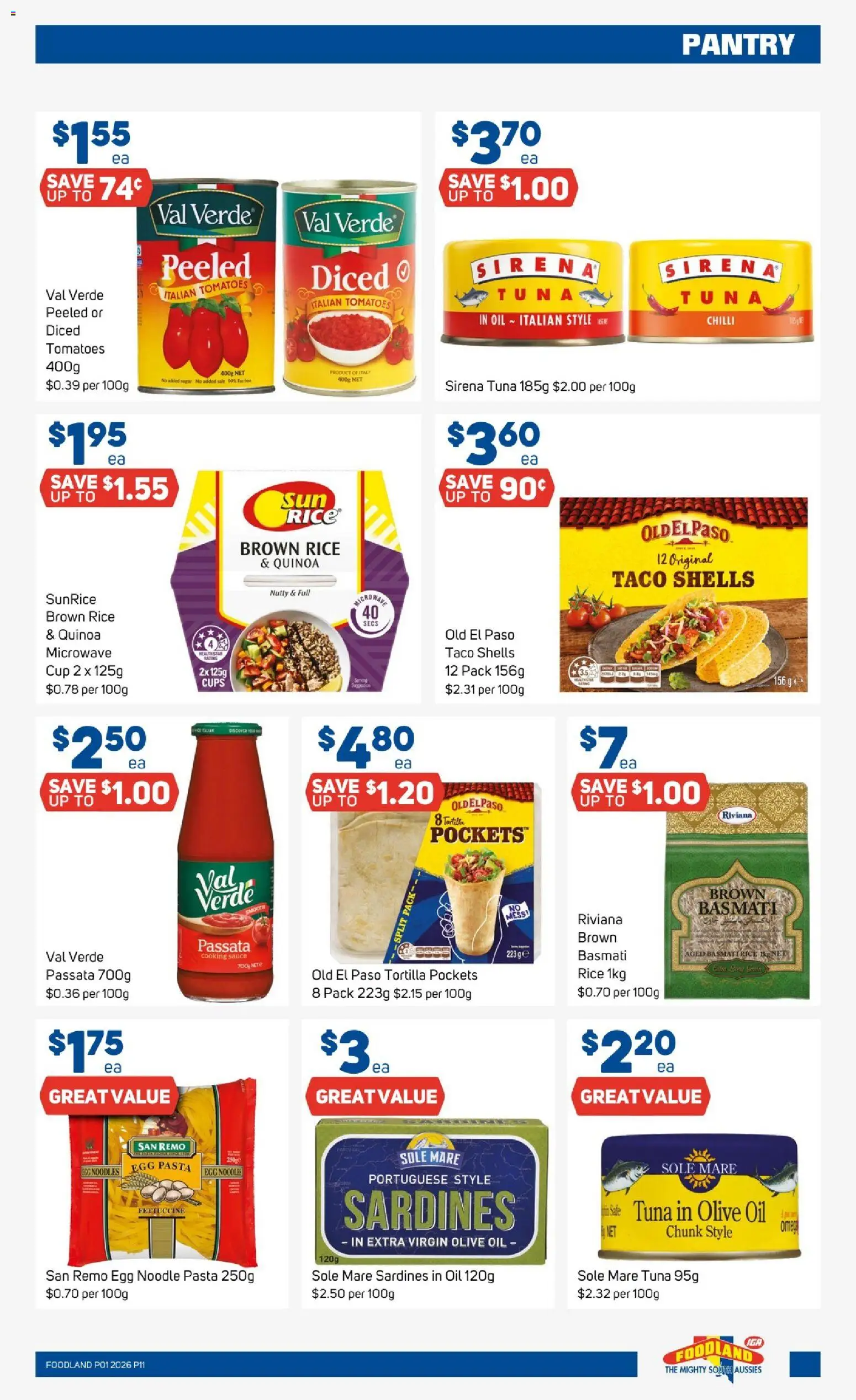 Foodland catalogue - valid from 31.12.2025 | Page: 11 | Products: Salt, Chilli, Safe, Microwave