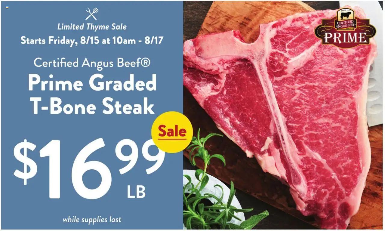 Fresh Thyme Weekly Ad - IN - valid from 13.08.2025 | Page: 2 | Products: Beef