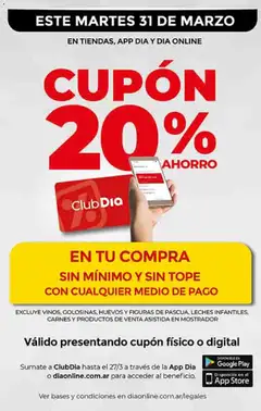 Vista previa Supermercado DIA Ofertas válido desde el 25.03.2026 | Página: 8