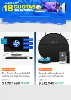 Vista previa Mercado Libre catálogo válido desde el 10.03.2026 | Página: 5 | Productos: Aspiradora, Robot