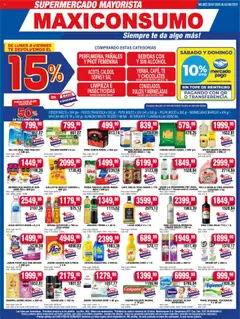 Vista previa Maxiconsumo ofertas válido desde el 28.07.2025