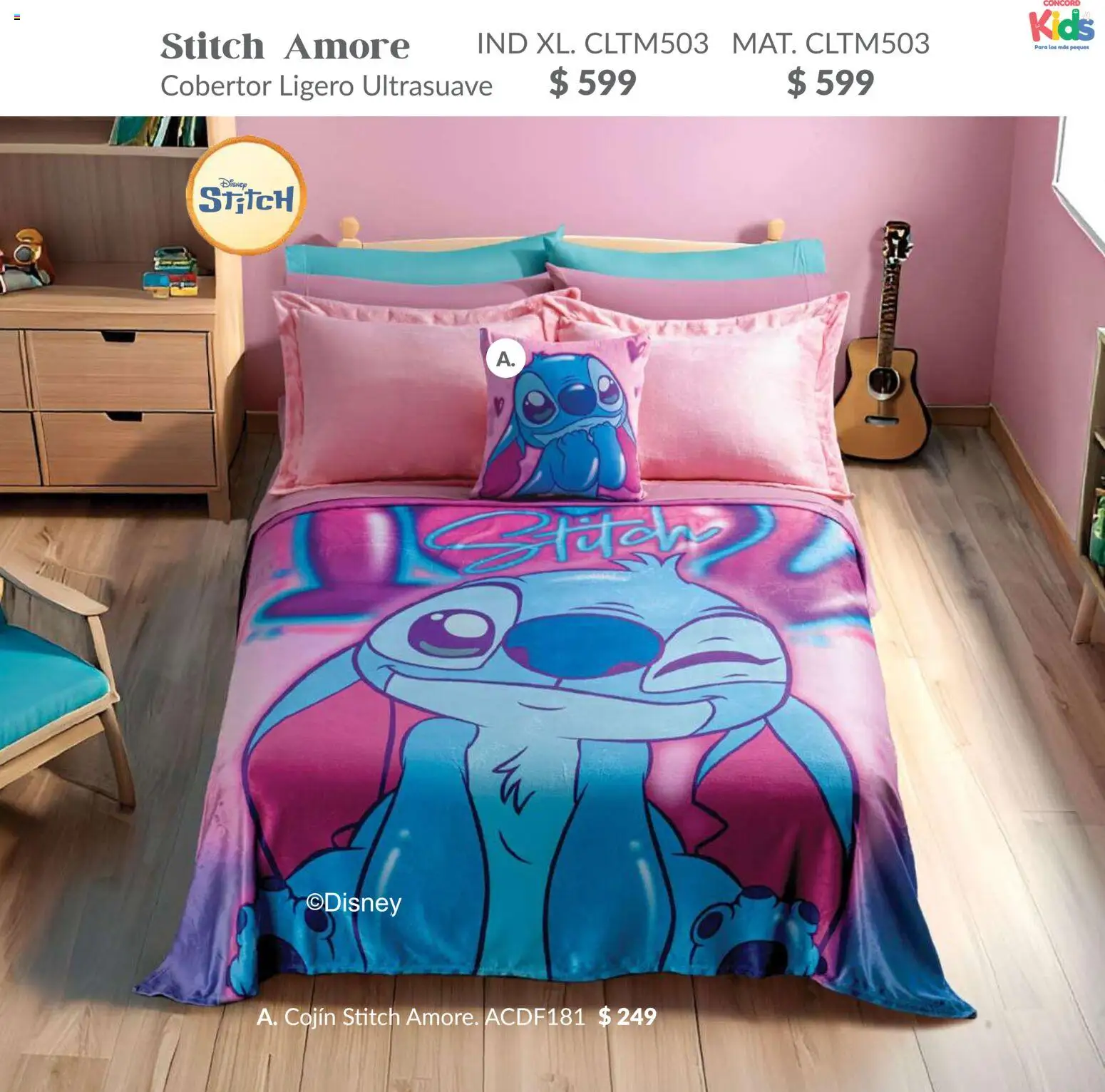 Nuevas ofertas de Colchas Concord válidas en toda la República Mexicana desde el 01.02.2026. ¡Encuentra las mejores ofertas en Colchas Concord catálogo Kids! | Página: 96 | Productos: Cobertor