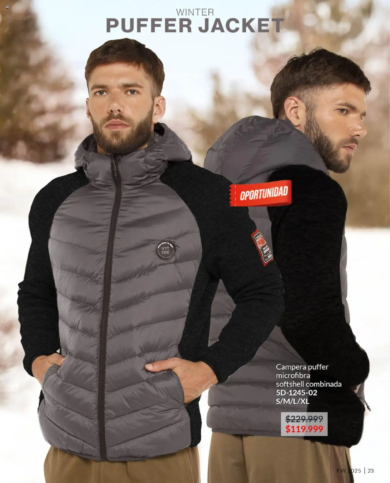 Vitnik catálogo Hombre │ válido desde el 08.08.2025 | Página: 23 | Productos: Campera
