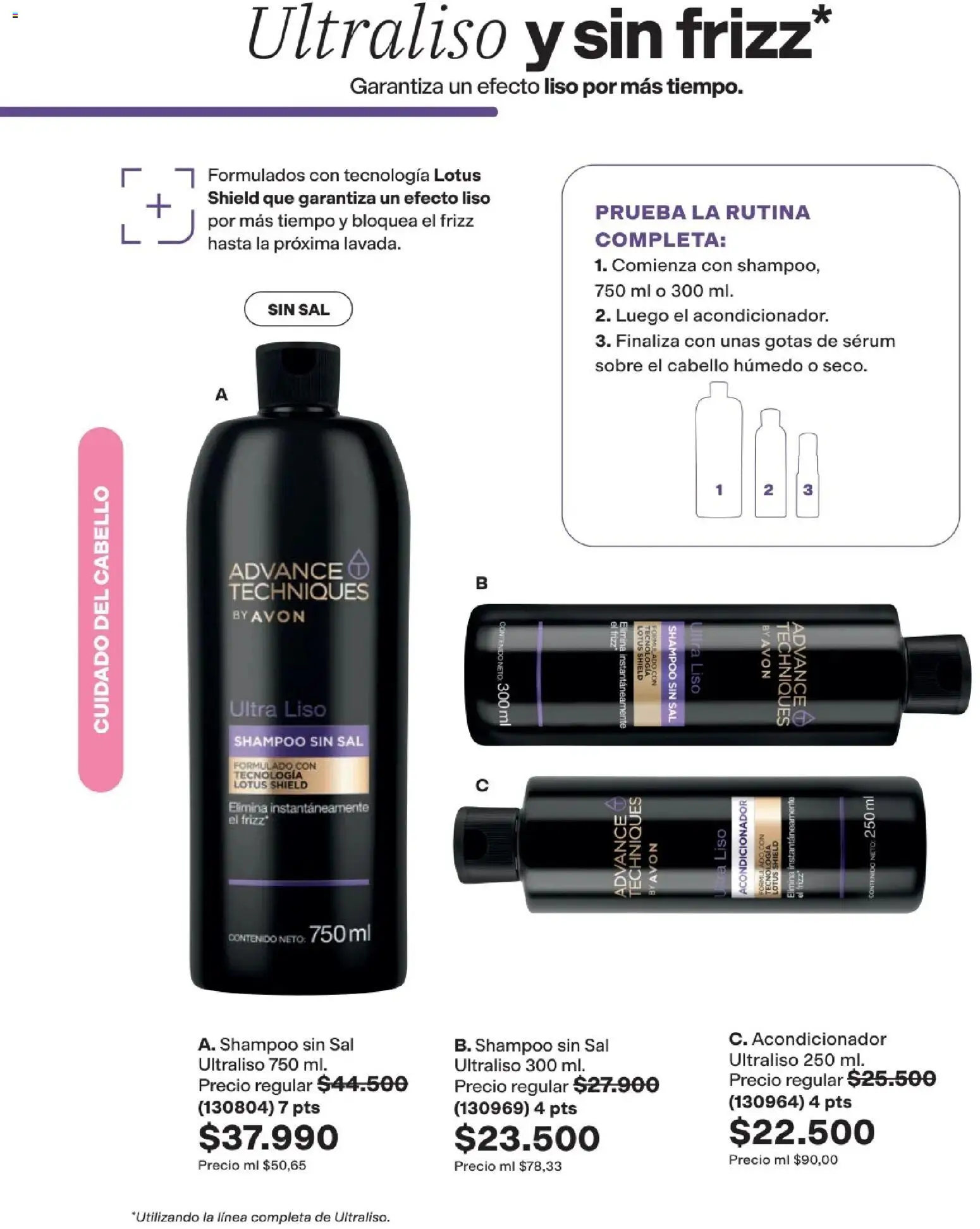 Avon revista - valida desde el 01.05.2026 | Página: 180 | Productos: Sal, Shampoo, Sobre, Acondicionador