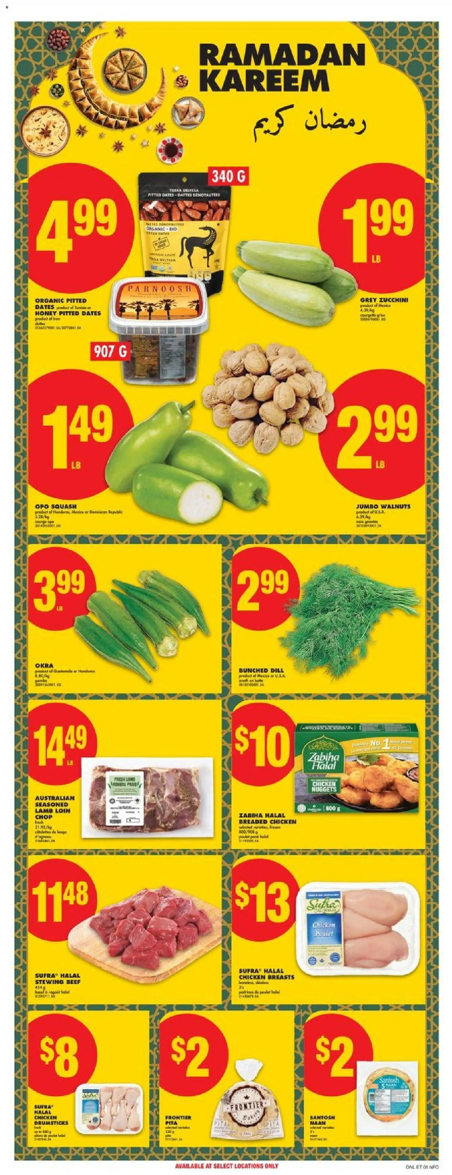 No Frills flyer valid from 26.02.2026 | Page: 12 | Products: Beef, Chicken breasts, Bread, Chicken