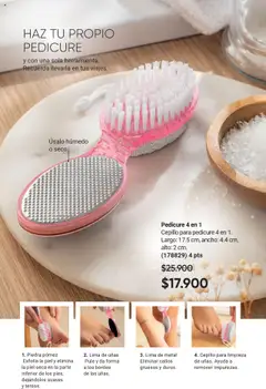 Avon revista - valida desde el 12.09.2025 | Página: 65 | Productos: Lima de uñas, Cepillo