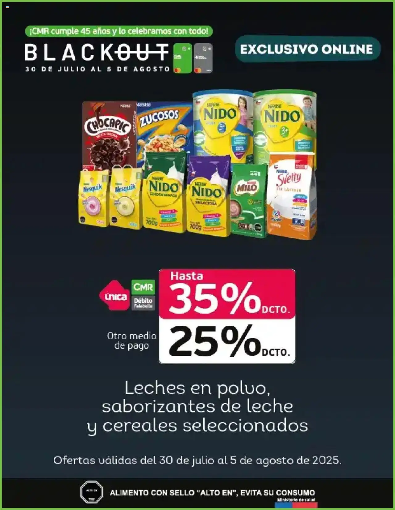 Tottus ofertas  │ válido desde el 01.08.2025 | Página: 11 | Productos: Leche, Cereales