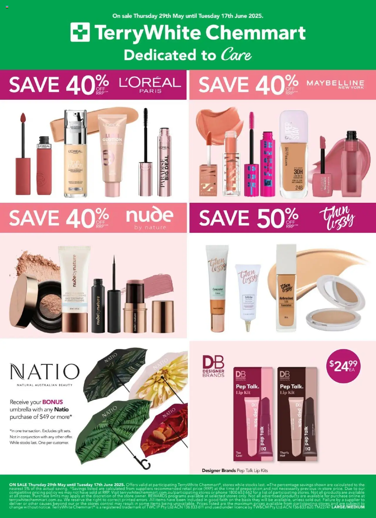 Terry White catalogue - valid from 29.05.2025 | Page: 22 | Products: Concealer, Umbrella, Phone, Foundation