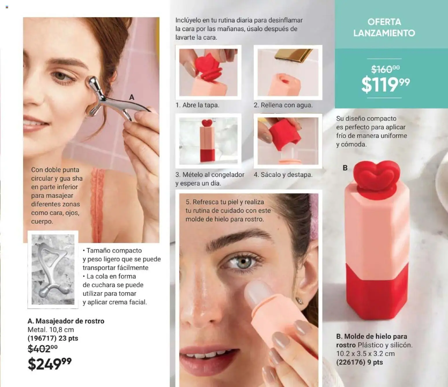 Nuevas ofertas de AVON válidas en toda la República Mexicana desde el 10.01.2026. ¡Encuentra las mejores ofertas en AVON Casa & Estilo 2 2026! | Página: 103 | Productos: Crema, Congelador, Cuchara, Molde