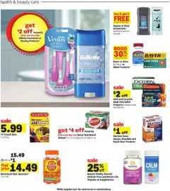 Meijer Weekly Ad - MI - valid from 17.09.2025 | Page: 30 | Products: Magnesium, Probiotics, Butter, Cap