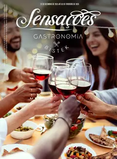 Bistek Supermercados - Ofertas Sensações Gastronomia - Pré-Visualização do folheto da loja Bistek Supermercados, válido de 31.12.2025
