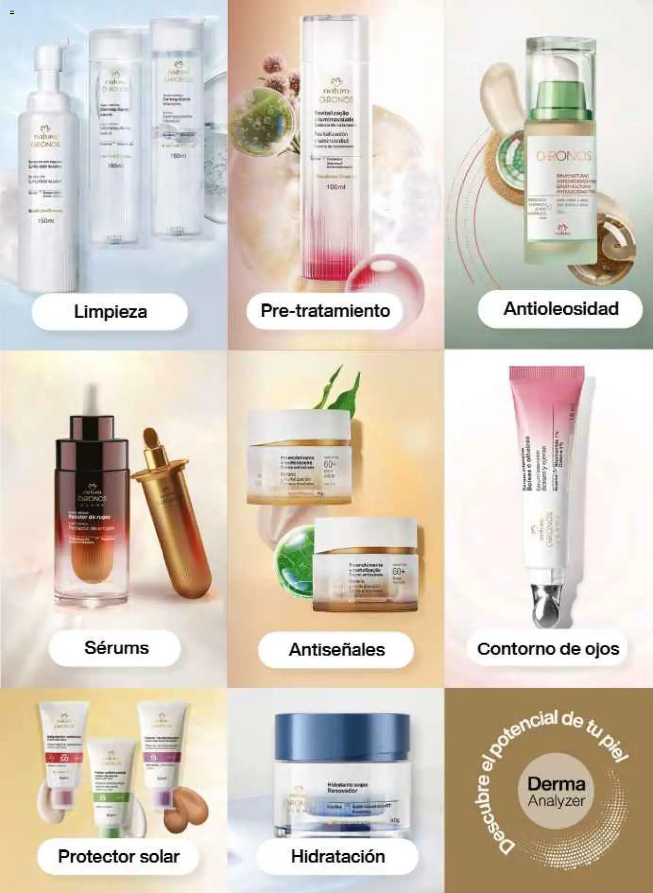 Nuevas ofertas de Natura válidas en toda la República Mexicana desde el 21.07.2025. ¡Encuentra las mejores ofertas en Natura - Campaña12 2025! | Página: 73 | Productos: Contorno de ojos, Contorno, Protector solar