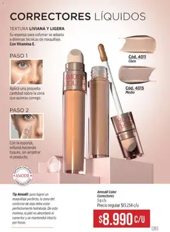 Catálogo Amodil Campaña 13 │ válido desde el 18.07.2025 | Página: 39 | Productos: Sobre, Maquillaje, Contorno, Esponja