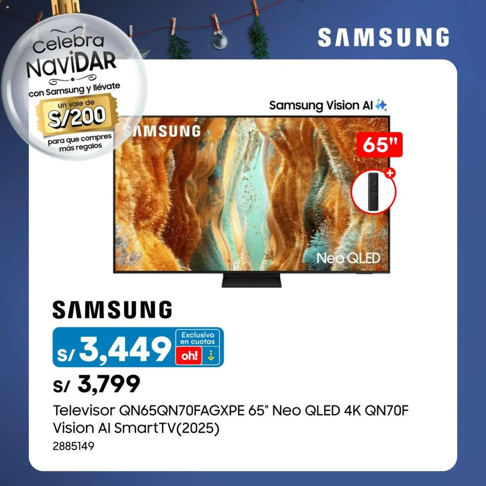 Catálogo Oechsle válido desde 01.12.2025 | Página: 5 | Productos: Televisor