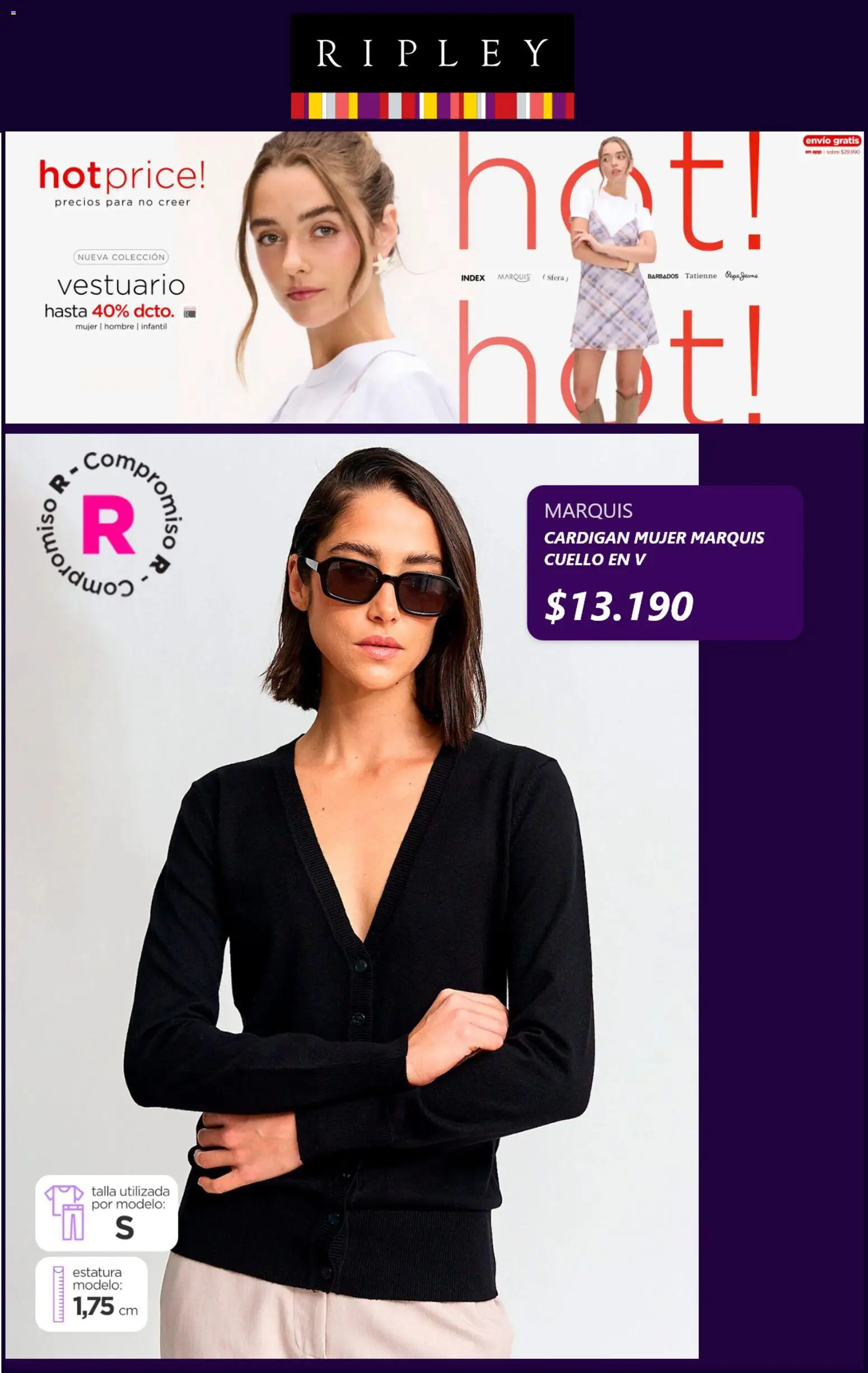 Ripley ofertas  │ válido desde el 03.03.2026 | Página: 7 | Productos: Cardigan, Cuello, Sobre, Papa