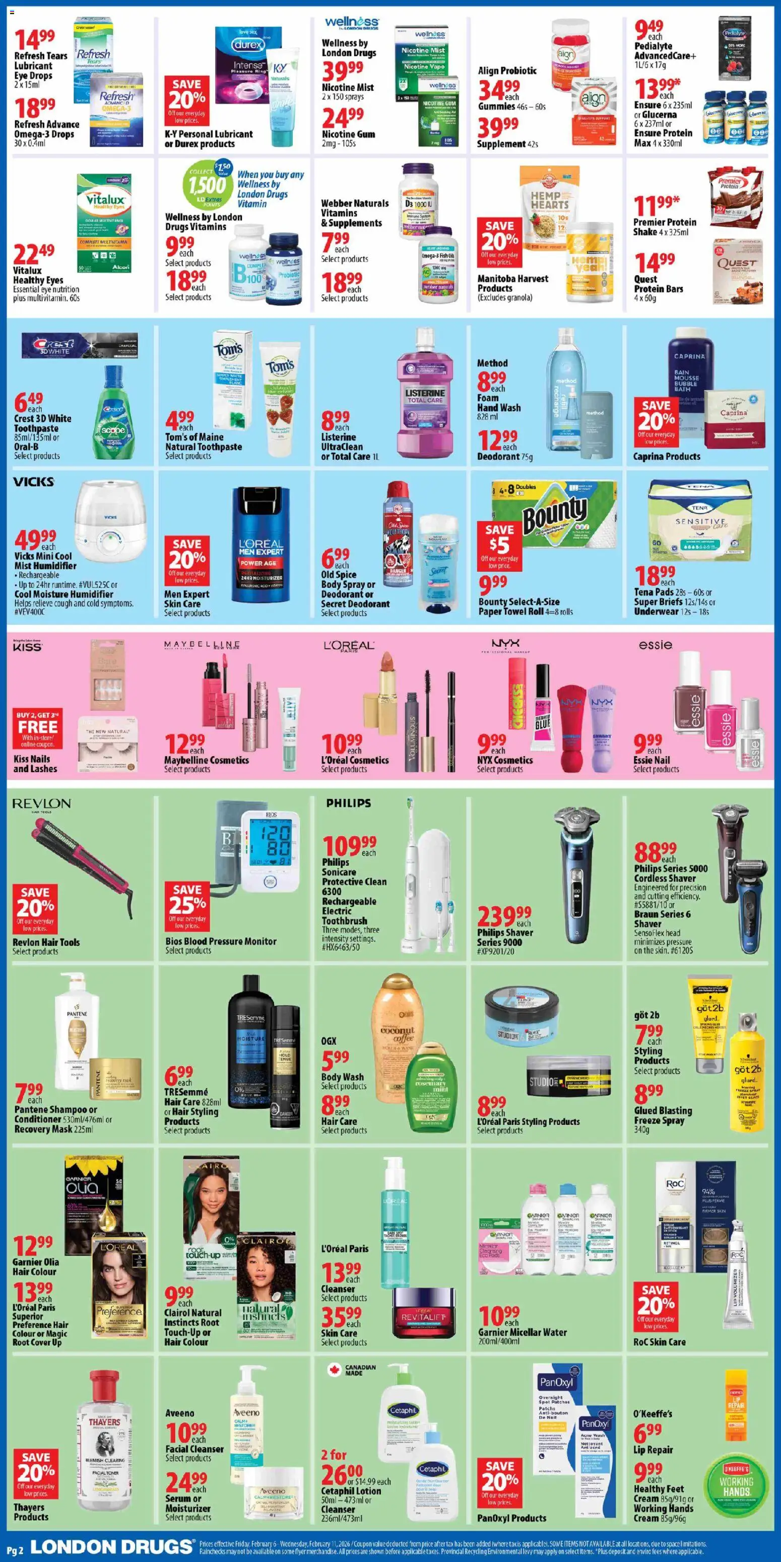 London Drugs flyer valid from 06.02.2026 | Page: 2