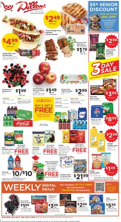 Preview of Dillons weekly ads valid from 08.04.2026