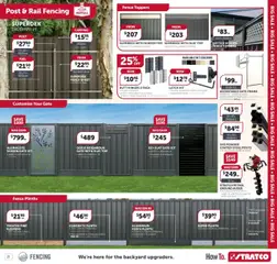 Preview of Stratco Catalogue SA - valid from 19.09.2025 | Page: 21 | Products: Fence, Gate, Powder, Screen