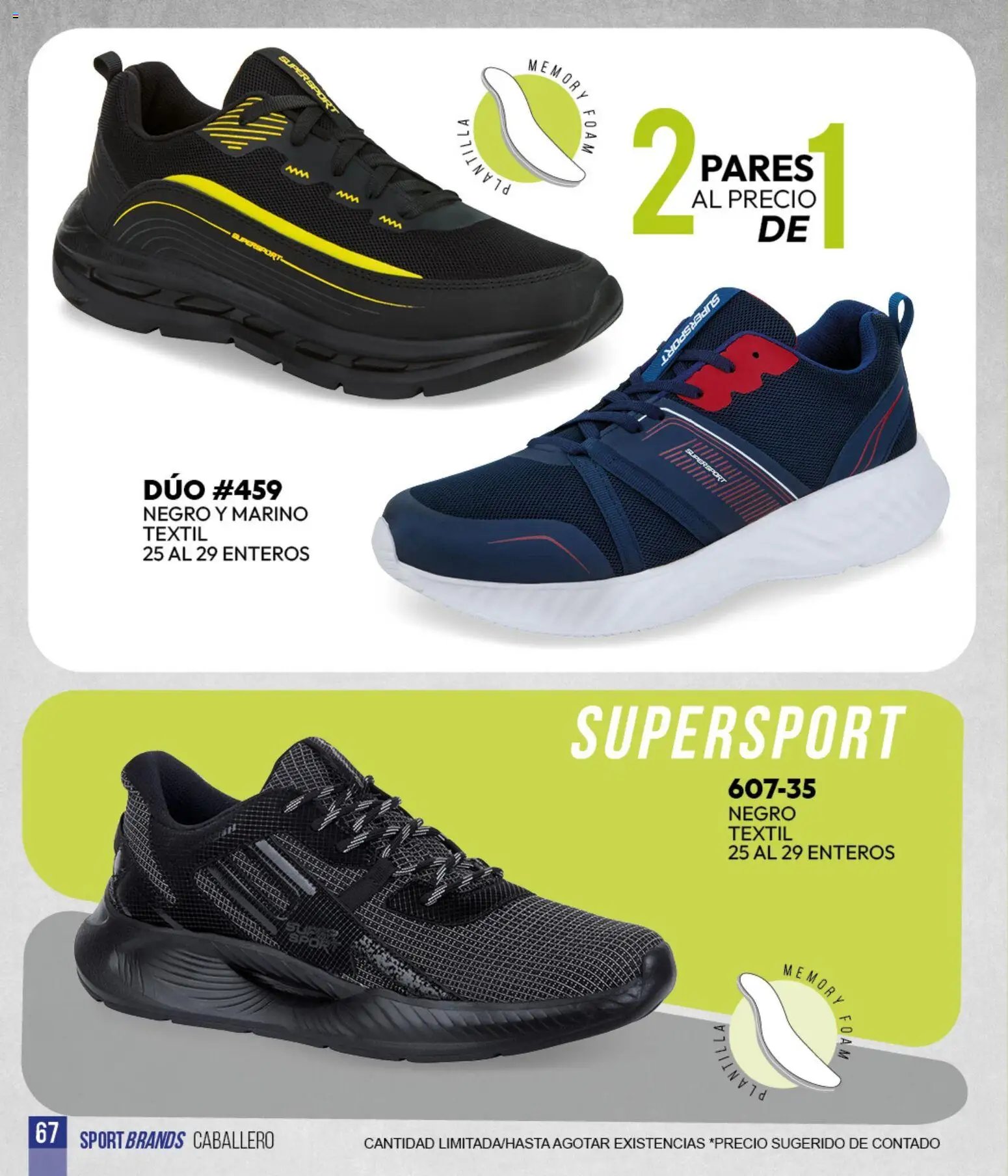 Nuevas ofertas de Cklass válidas en toda la República Mexicana desde el 05.03.2026. ¡Encuentra las mejores ofertas en Cklass catálogo Sportbrands Verano Caballero! | Página: 68
