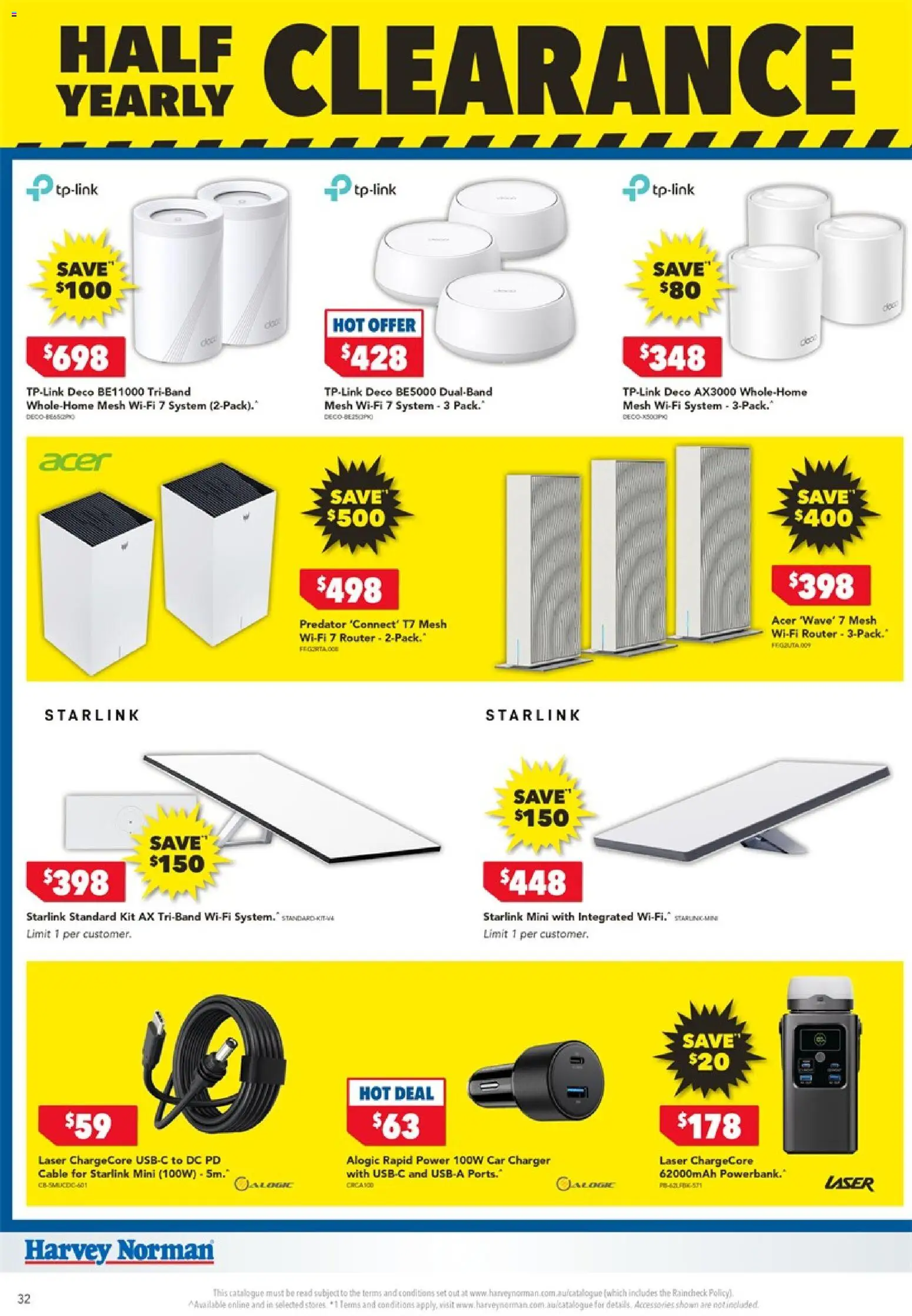 Harvey Norman catalogue - valid from 24.12.2025 | Page: 32 | Products: Charger, Accessories, Cable
