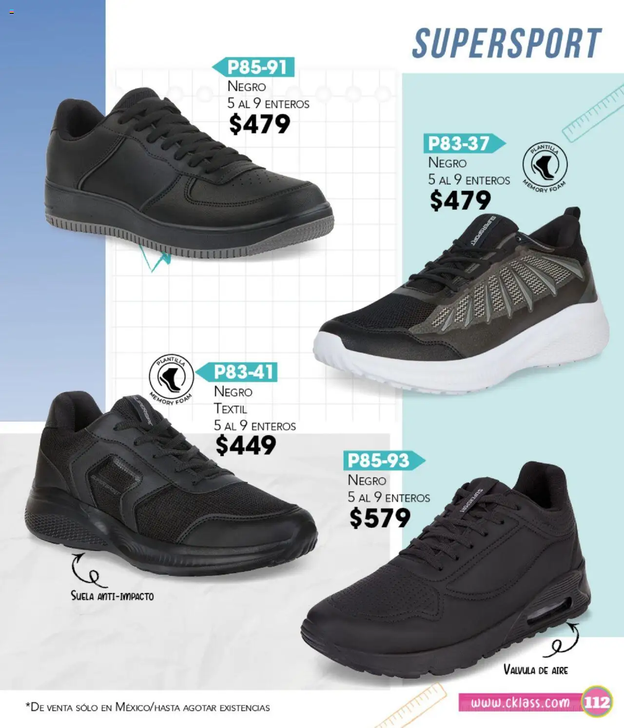 Nuevas ofertas de Cklass válidas en toda la República Mexicana desde el 14.07.2025. ¡Encuentra las mejores ofertas en Cklass catálogo Escolar! | Página: 113 | Productos: Válvula