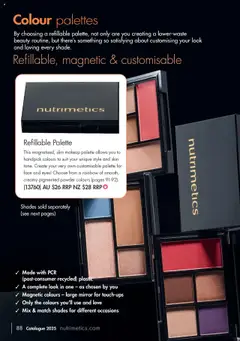 Preview of Nutrimetics Catalogue 2025 - valid from 01.01.2025 | Page: 88 | Products: Mirror, Powder, Makeup, Suit