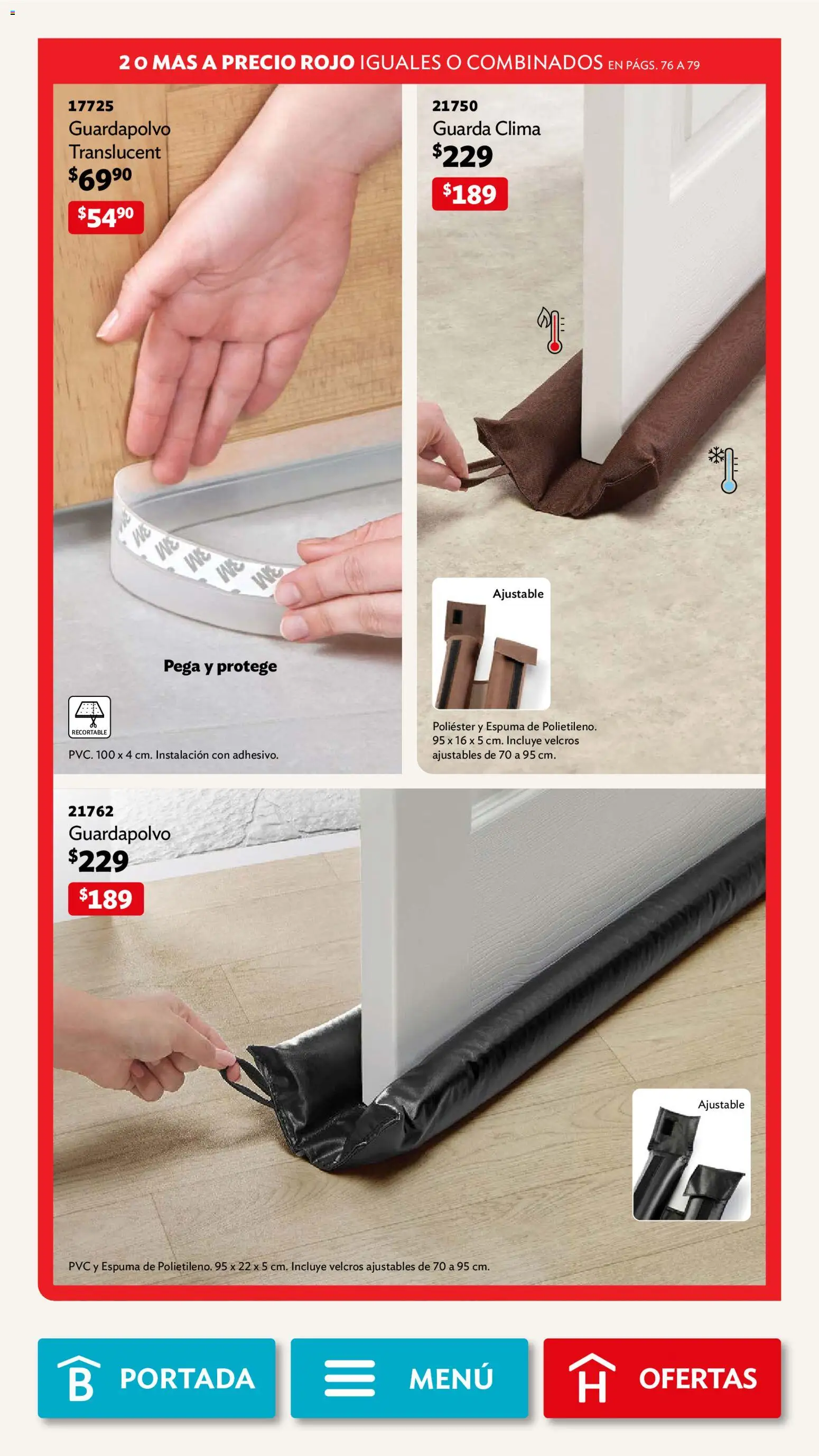 Nuevas ofertas de Betterware válidas en toda la República Mexicana desde el 02.03.2026. ¡Encuentra las mejores ofertas en Betterware campaña 3 2026! | Página: 79 | Productos: Espuma