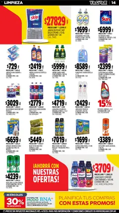 Vista previa Yaguar catálogo válido desde el 17.11.2025 | Página: 15 | Productos: Lavandina, Botella, Polvo, Quitamanchas