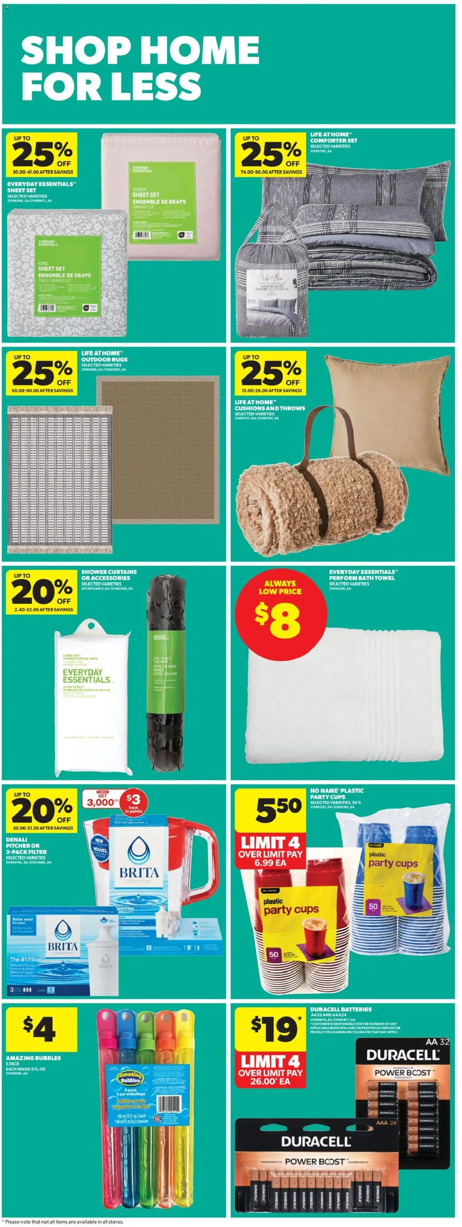 Real Canadian Superstore flyer valid from 05.03.2026 | Page: 34 | Products: Bath, Shower