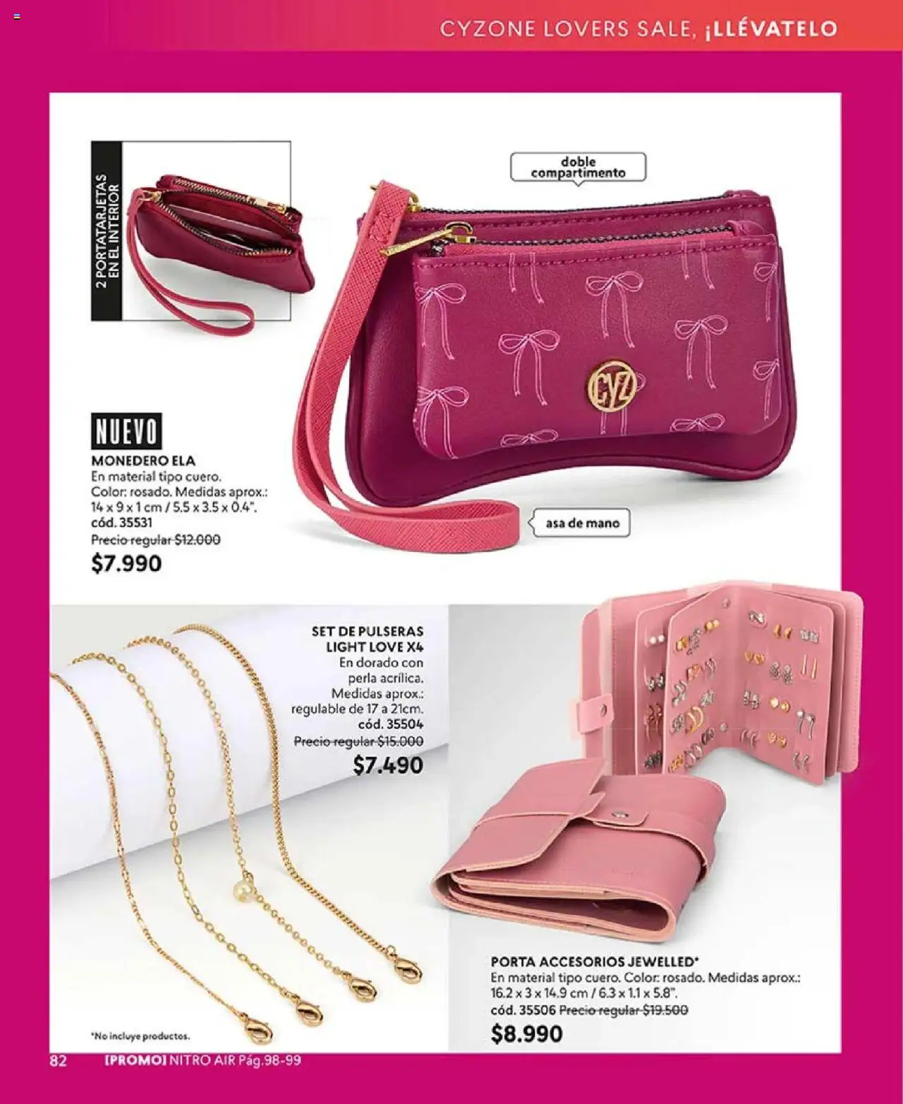 Catálogo CyZone Campaña 14 │ válido desde el 31.08.2025 | Página: 82 | Productos: Monedero