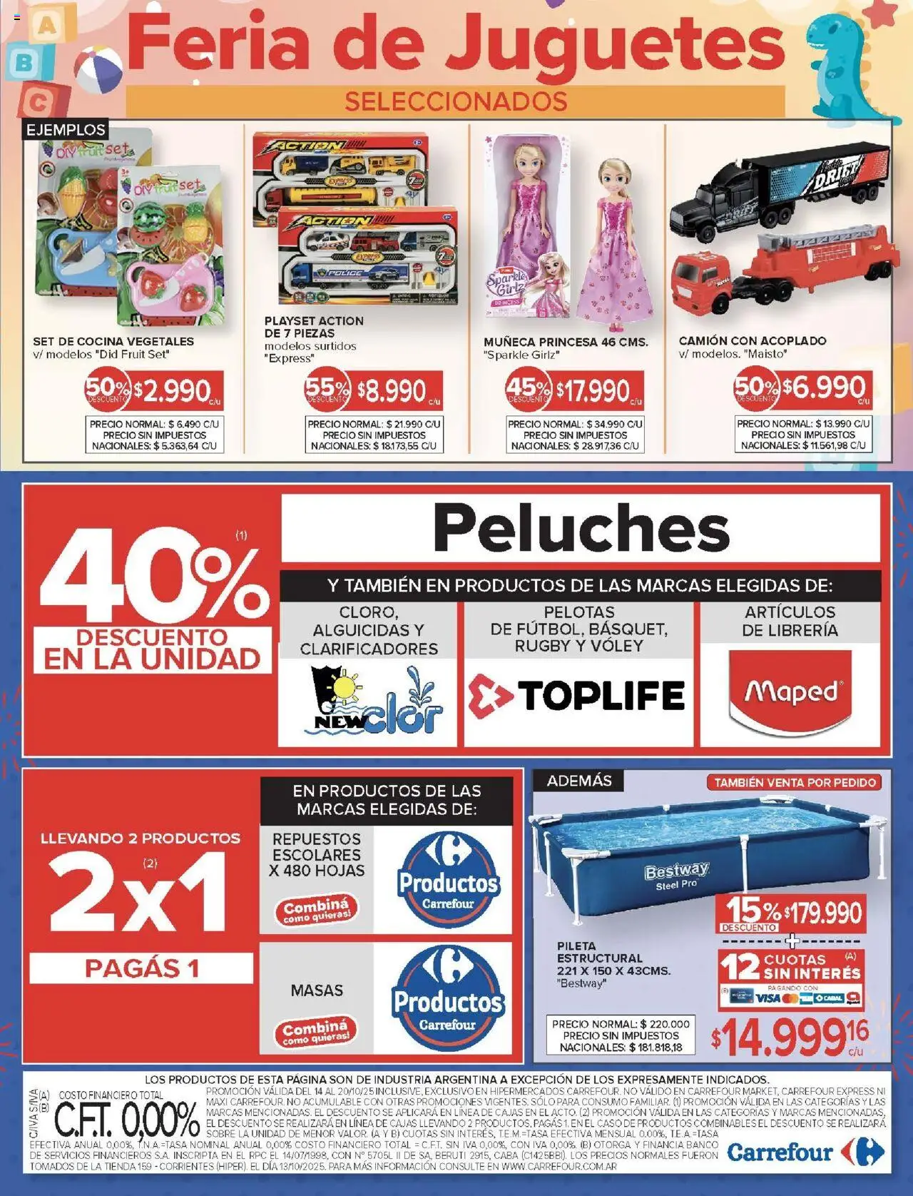 Carrefour ofertas - Córdoba │ válido desde el 14.10.2025 | Página: 23 | Productos: Caso, Cocina, Banco, Pileta