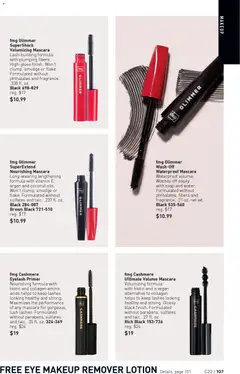 Preview of Avon weekly ads valid from 22.10.2025 | Page: 107 | Products: Vitamin, Biotin, Mascara, Makeup Remover